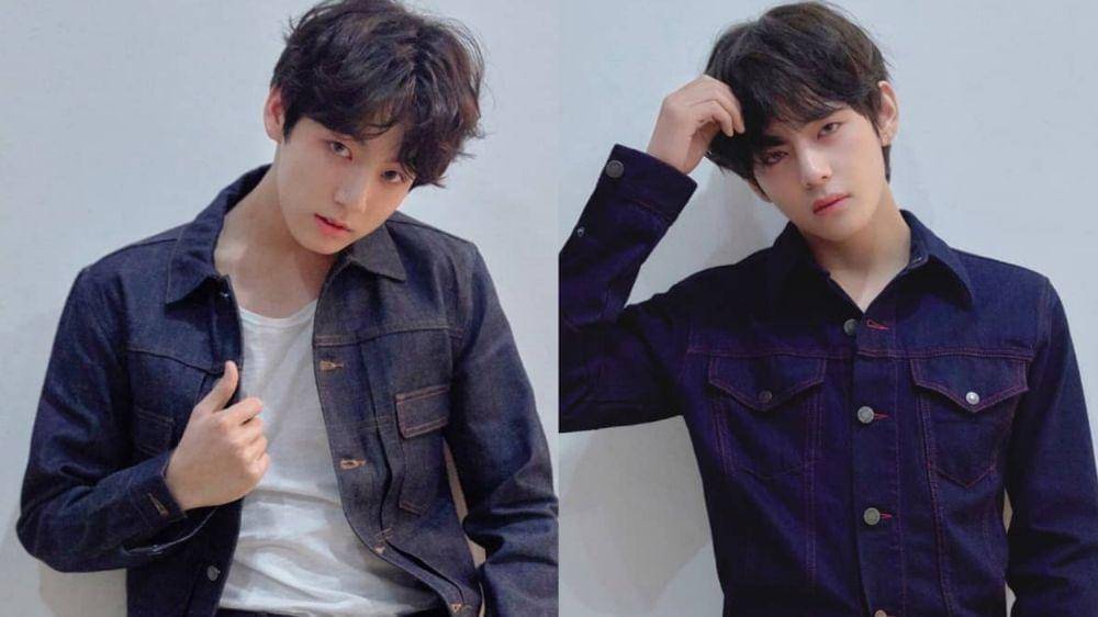 Jungkook dan V BTS (Instagram.com/bts.bighitofficial)