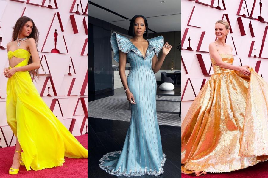 14 Style Seleb Hollywood di Oscar 2021, Ekstra Glamor dan Unik!