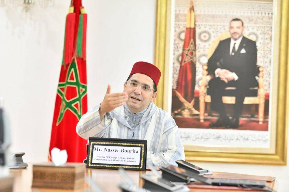 Menteri Luar Negeri Maroko Nasser Bourita. (twitter.com/Marocdiplo_EN)