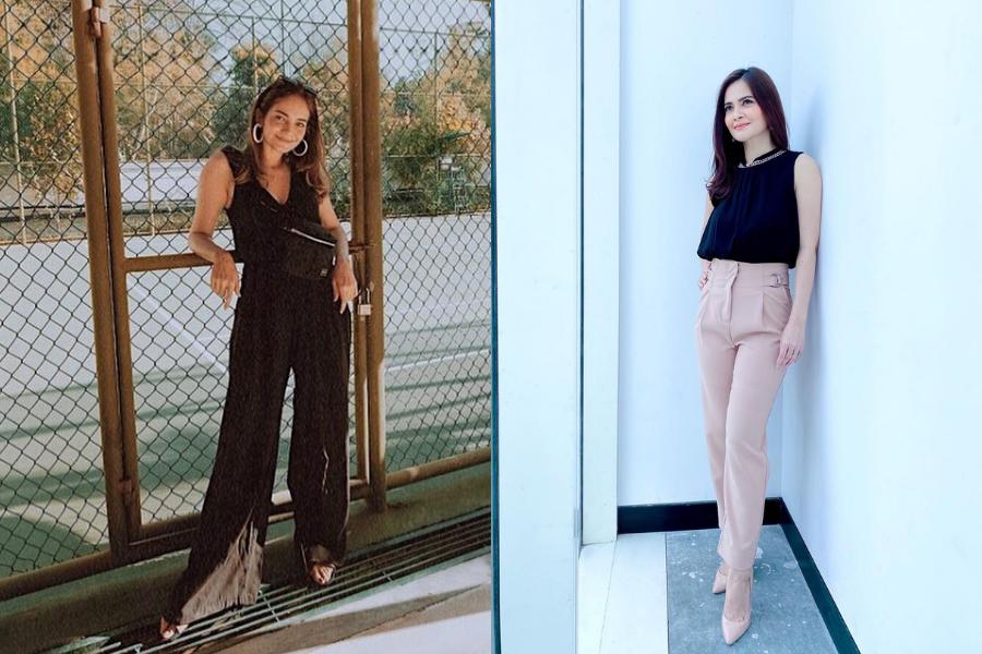 Adu Gaya Enzy Storia dan Cut Tary, Dua Host Acara yang Memesona
