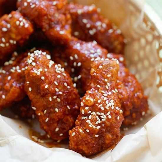 Resep Honey Butter Chicken ala Korea, Mudah Dibuat!