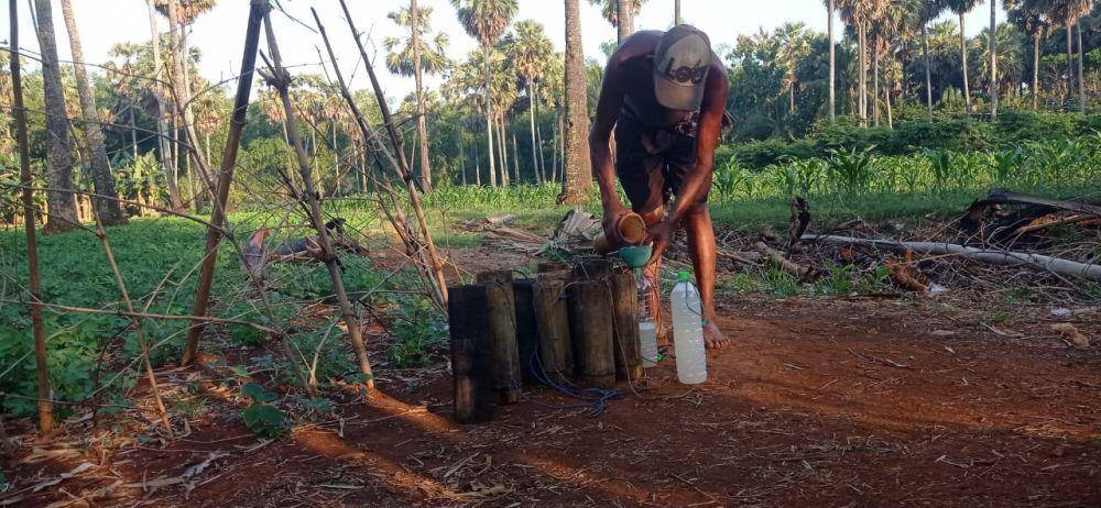 Daim petani legen asal Desa Panyuran, Kecamatan Palang, Kabupaten Tuban. IDN Times/Imron