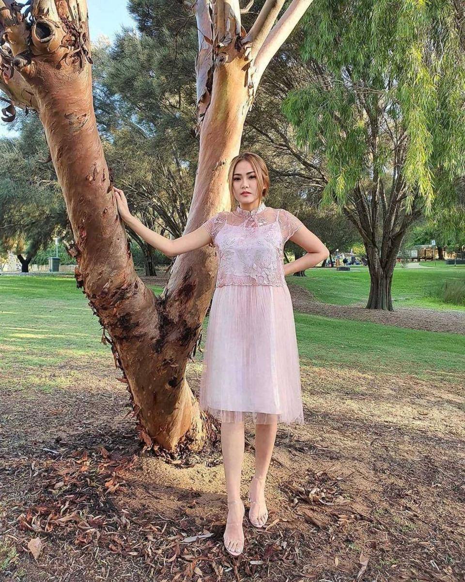 Vegen Acni, mantan istri Kapten Vincent. Instagram/ancivegen/