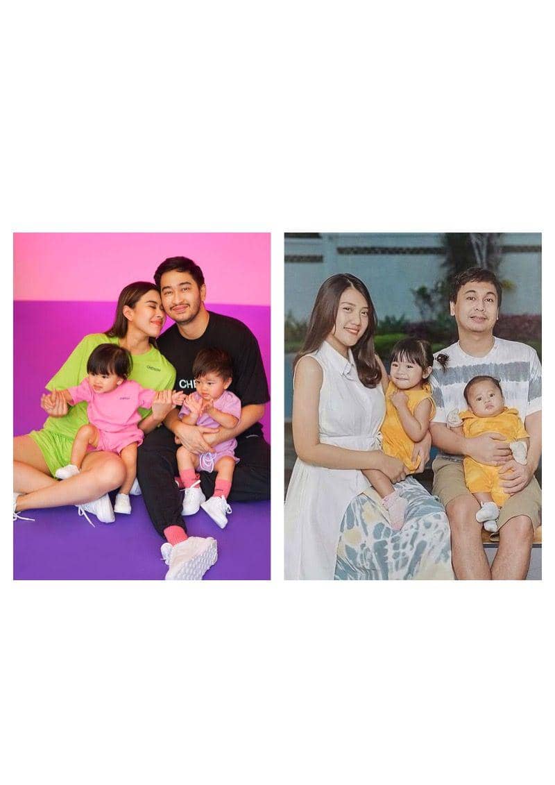 10 Keseruan Keluarga Artis dengan Dua Anak, Bikin Gemas Deh!