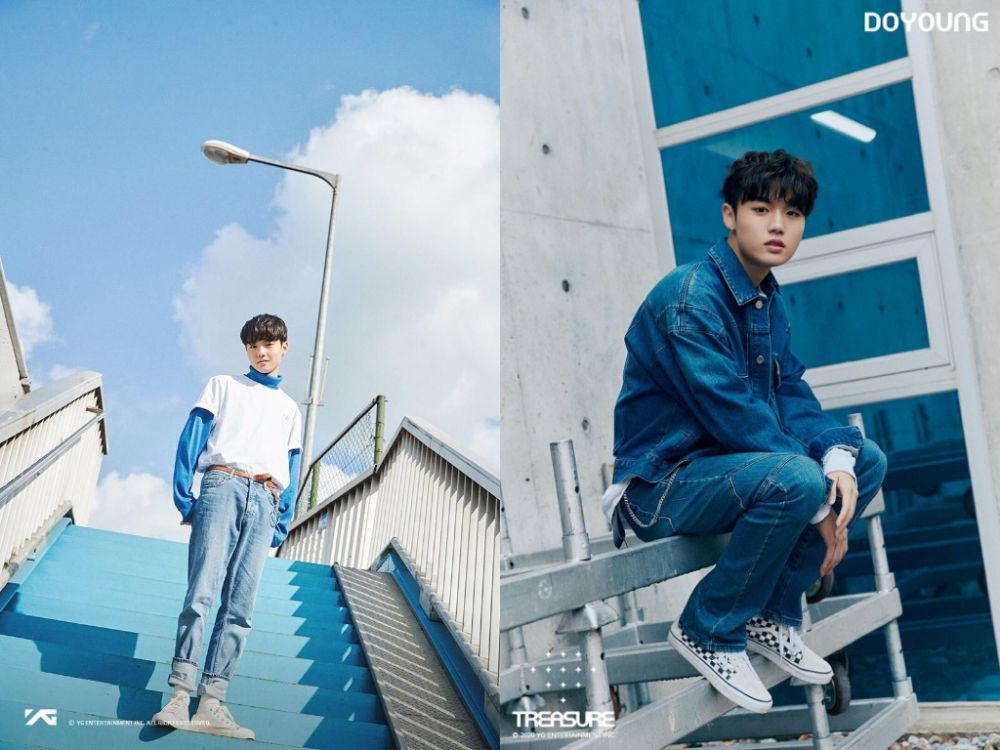 9 Ide Gaya Kasual Ala Doyoung TREASURE, Cocok untuk Hangout!