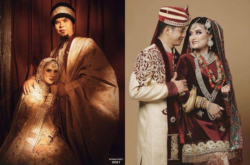 Mulan Jameela dan Ahmad Dhani (instagram.com/mulanjameela1) | Adly Fairuz dan Angbeen Rishi (instagram.com/angbeenrishi)