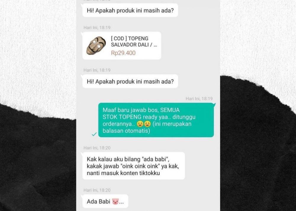 12 Chat Usil dari Pembeli Online Shop, Bikin Ngakak Sekaligus Kesal!