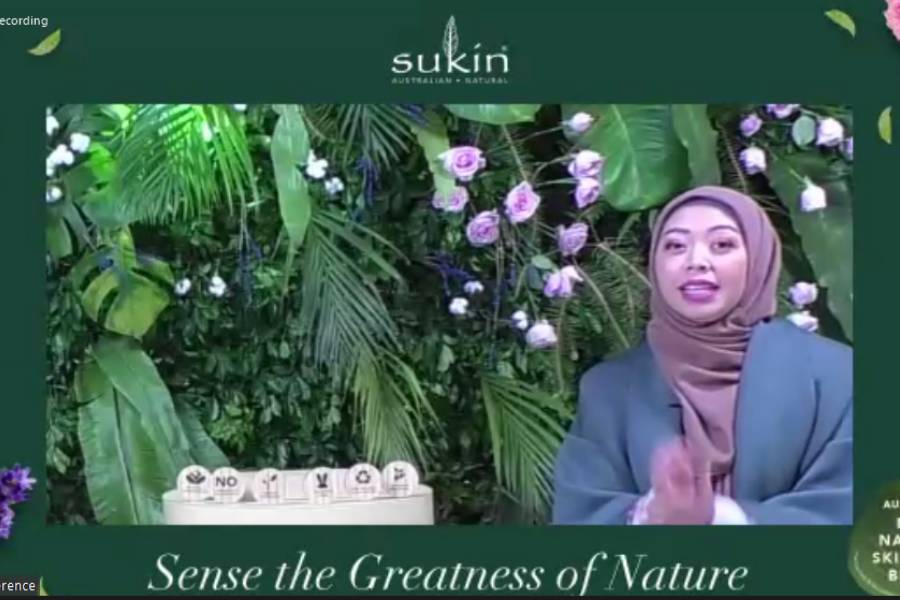 Sukin product launching, Selasa (27/4/21). (IDN Times/Klara Livia)