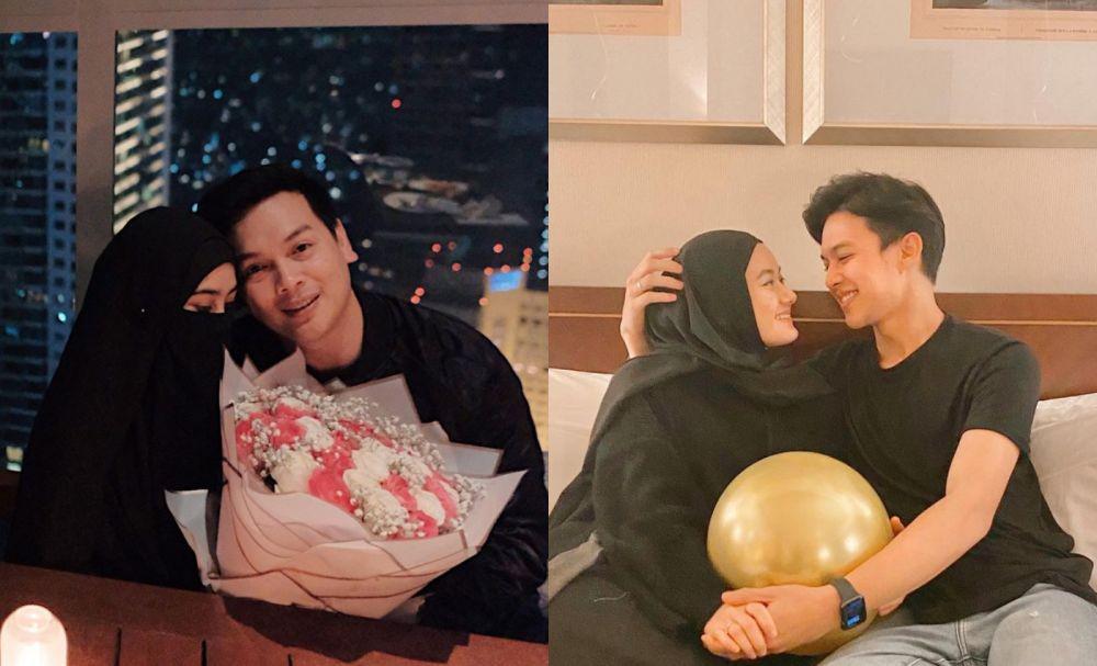 Hamil, 10 Adu Mesra Wardah Maulina Vs Dinda Hauw saat Bareng Suami