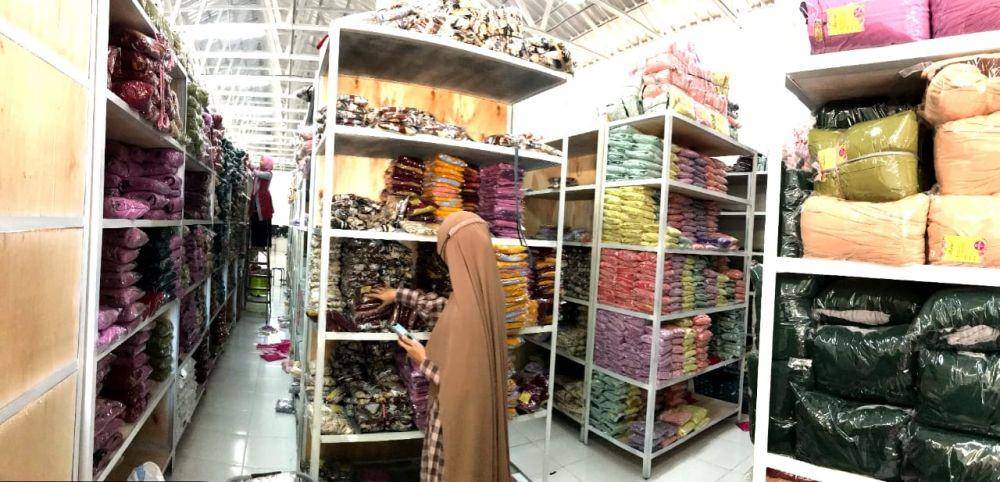 Bisnis hijab by Servantina Bunga. (dok. Servantina)