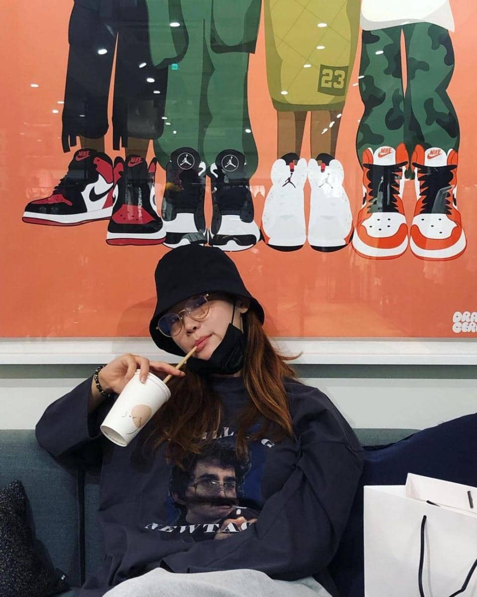 aktris Korea Park Ju Hyun tampil cuek (instagram.com/charmgirl_1005)