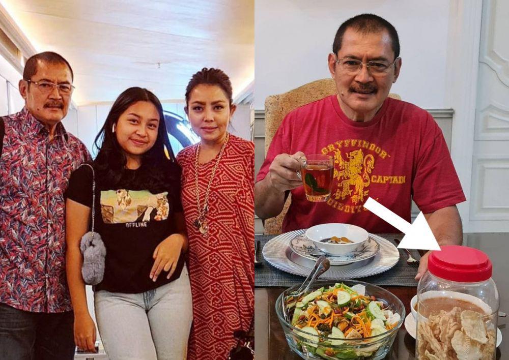 10 Potret Buka Puasa Keluarga Mayangsari, Sederhana walau Kaya Raya