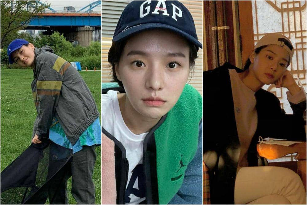 aktris Korea tampil cuek (Berbagai sumber)