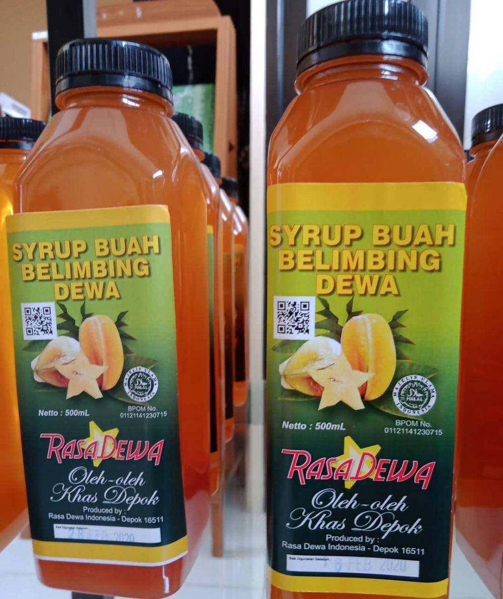 Sirup belimbing dewa (instagram.com/dmjajanan)