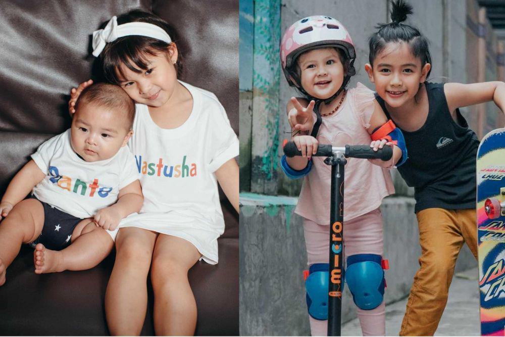9 Momen Anak Artis Asuh sang Adik, Kakak Panutan!