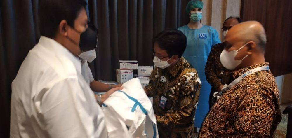 Kepala BSN bersama dengan PT Maesindo. Dok: istimewa