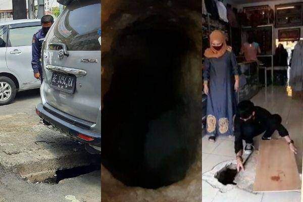 Pelaku pencurian melancarkan aksi membobol tiga toko di Jalan Bengkulu Pasar Tengah, Bandar Lampung, Jumat (30/4/2021). (IDN Times/Istimewa).
