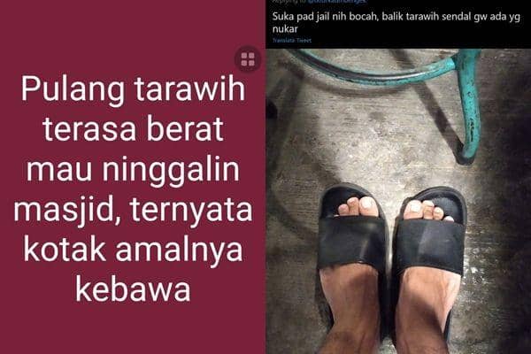 10 Status Media Sosial saat Pulang Tarawih yang Bikin Ngakak Kenceng