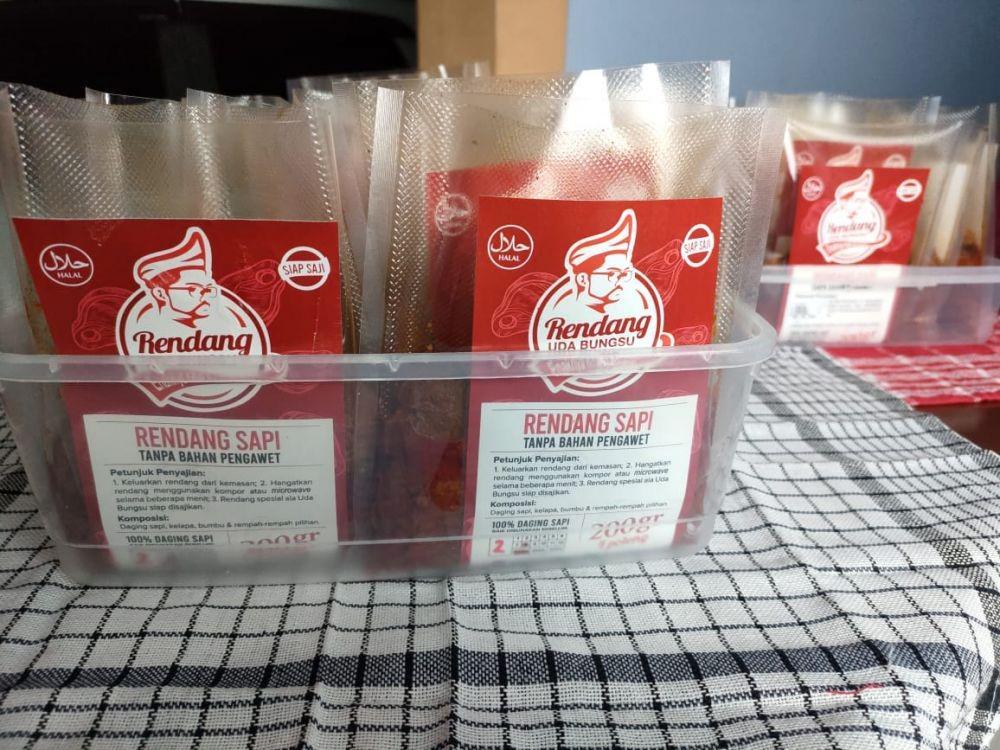 Kisah Hanny-Indra, Raup Cuan Lewat Bisnis Sampingan Rendang Uda Bungsu