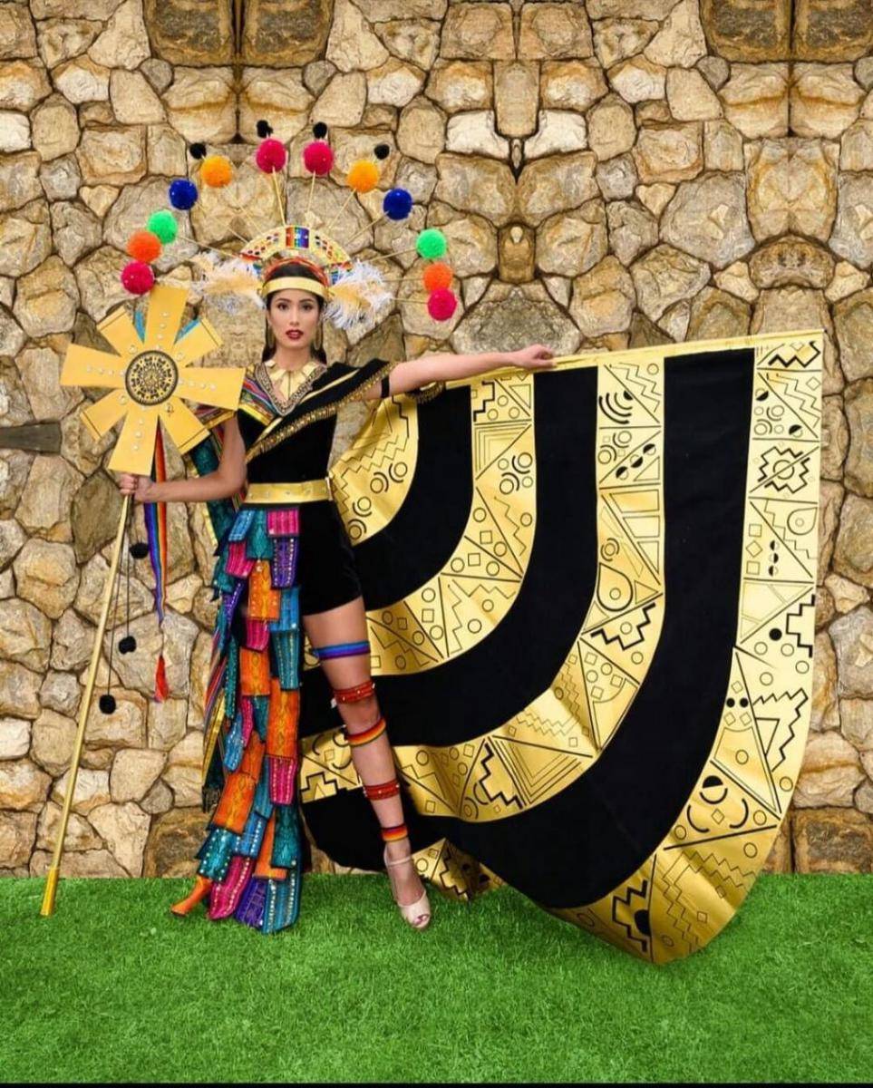 Nasional Kostum Miss Universe Ekuador 2020 (Instagram.com/organizacionmissecuador)