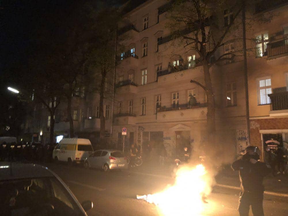 Polisi Berlin Kecam Kekerasan Unjuk Rasa Hari Buruh