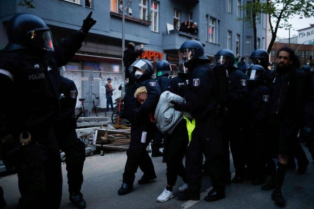 Demonstrasi May Day di Jerman, 354 Orang Ditangkap