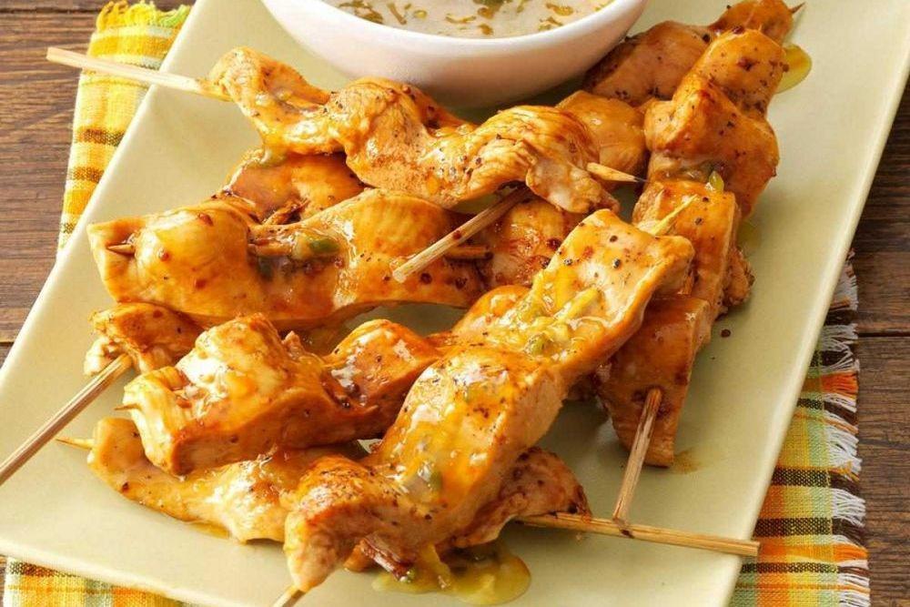Resep Ayam Skewers Saus Marmalade, Rasa Manis dan Pedas yang Nikmat