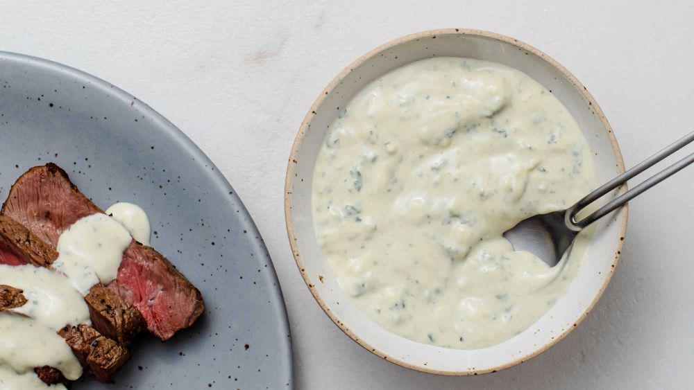 blue cheese steak sauce (thespruceeats.com)