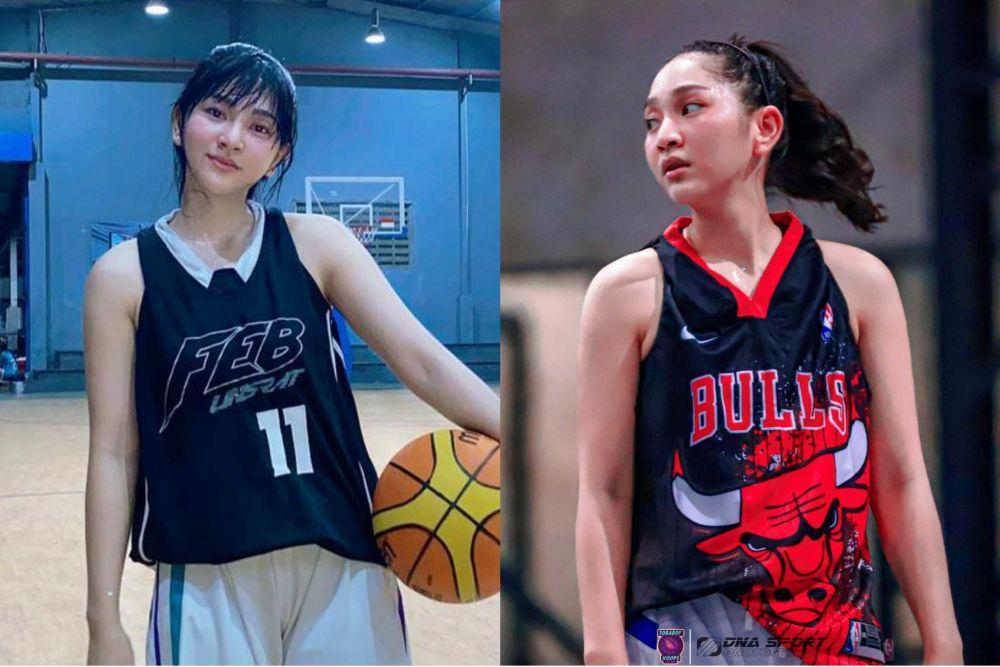 Hobi Basket, Intip 9 Potret Menawan Harini Sondakh saat di Lapangan