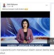 Tangkapan layar media sosial facebook