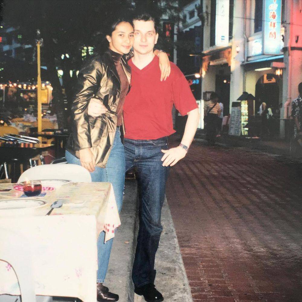 Maudy Koesnaedi dan Erik Meijer (instagram.com/dhila_bekti)