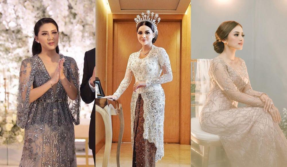 6 Gaya Busana Pernikahan dan Lamaran Artis di Bulan April 2021, Mewah!