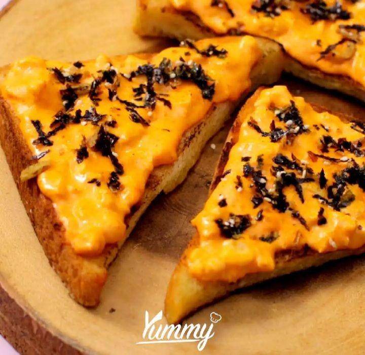 Roti bakar mentai (yummy.co.id)