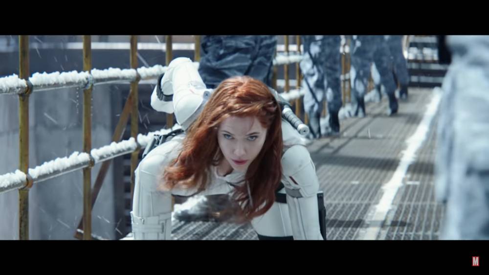 Scarlet Johansson sebagai Black Widow. youtube.com/Marvel Entertainment
