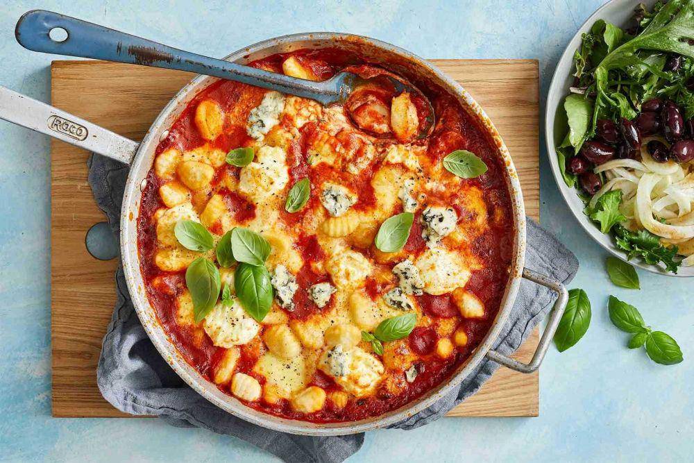 ilustrasi gnocchi mozzarella (taste.com.au)