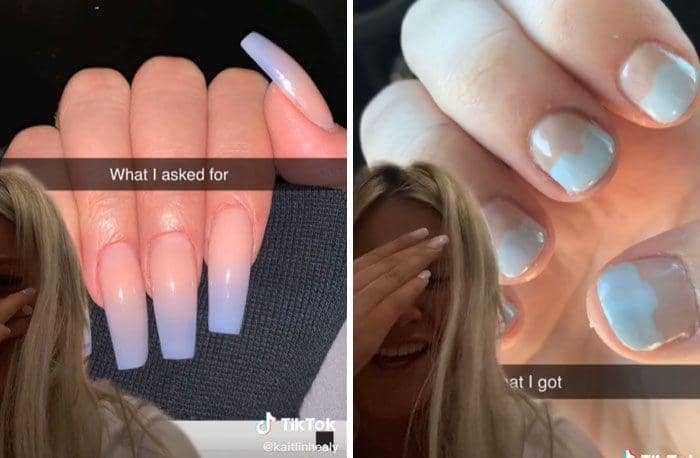 Meme ekspektasi vs realitas. (tiktok.com/kaitlinhealy)