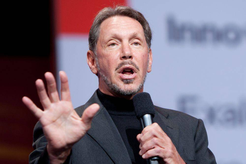 Larry Ellison. (Wikimedia/Oracle Corporate Communications - originally posted to Flickr as Larry Ellison on stage)