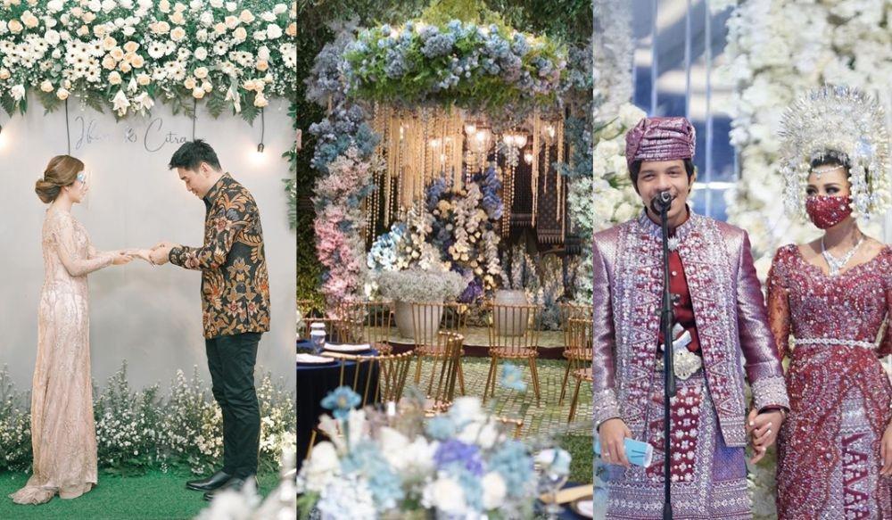 9 Ide Dekor Pernikahan dan Lamaran Artis April 2021, Unik serta Mewah