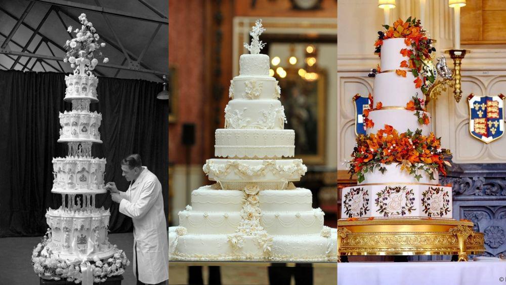 10 Potret Wedding Cake Kerajaan Inggris dari Masa ke Masa