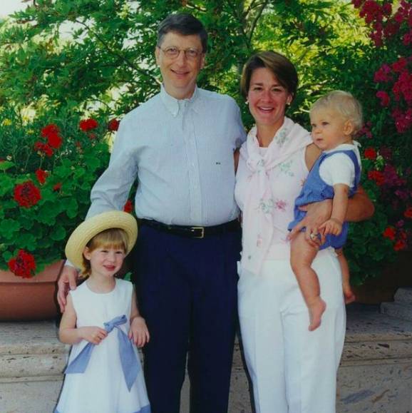 Bill Gates dan Melinda bercerai (instagram.com/melindafrenchgates)