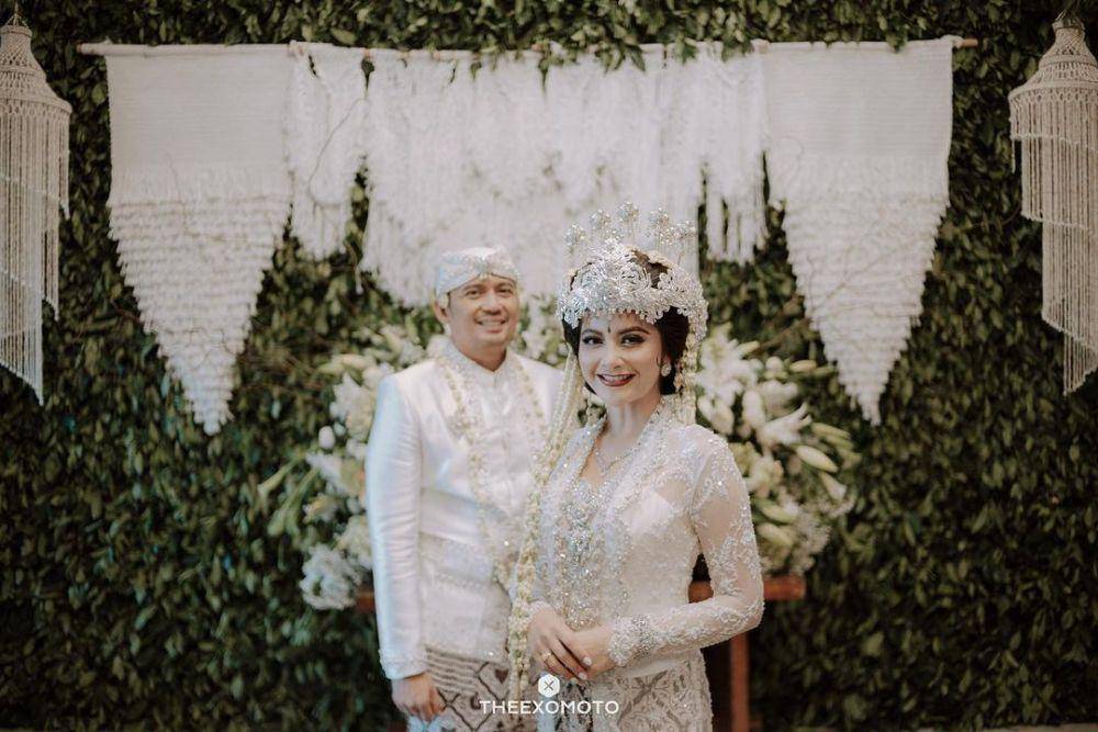potret pernikahan Prastiwi Dwiarti dan Arsyad A Rahman (The Exo Moto via instagram.com/tentangtiwi)