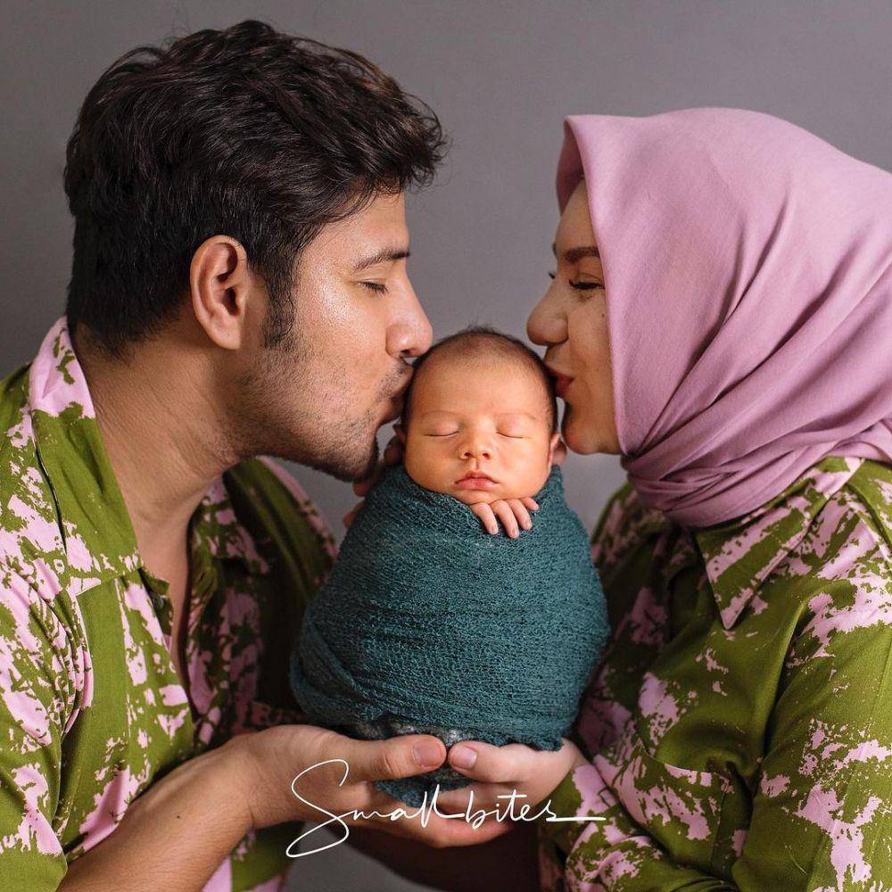 pemotretan keluarga Irish Bella (instagram.com/rittarrajagukguk)