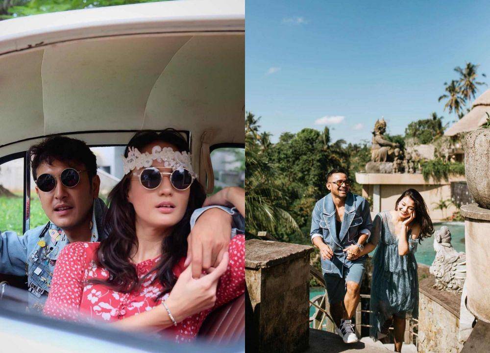 Dimas Anggara-Nadine Chandrawinata dan Judika-Duma Riris. (Erfanharyando via Instagram.com/dimsanggara/ | Bali_image_photography via Instagram.com/jud1ka/)