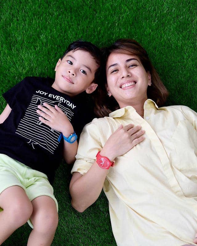 Muhammad Kanaka Ratinggang dan Tya Ariestya (Instagram.com/tya_ariestya)