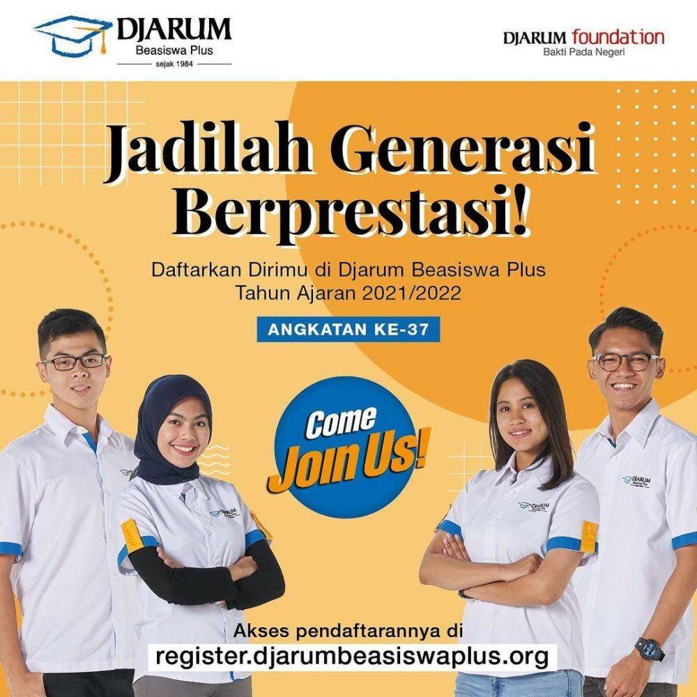 Instagram Djarum Beasiswa Plus (instagram.com/djarumbeasiswaplus)