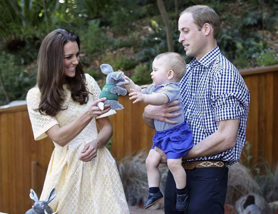 Duke dan Duchess of Cambridge bersama Prince George mengunjungi Taronga Zoo, Australia pada April 2014 (instagram.com/teatimewiththecambridges)