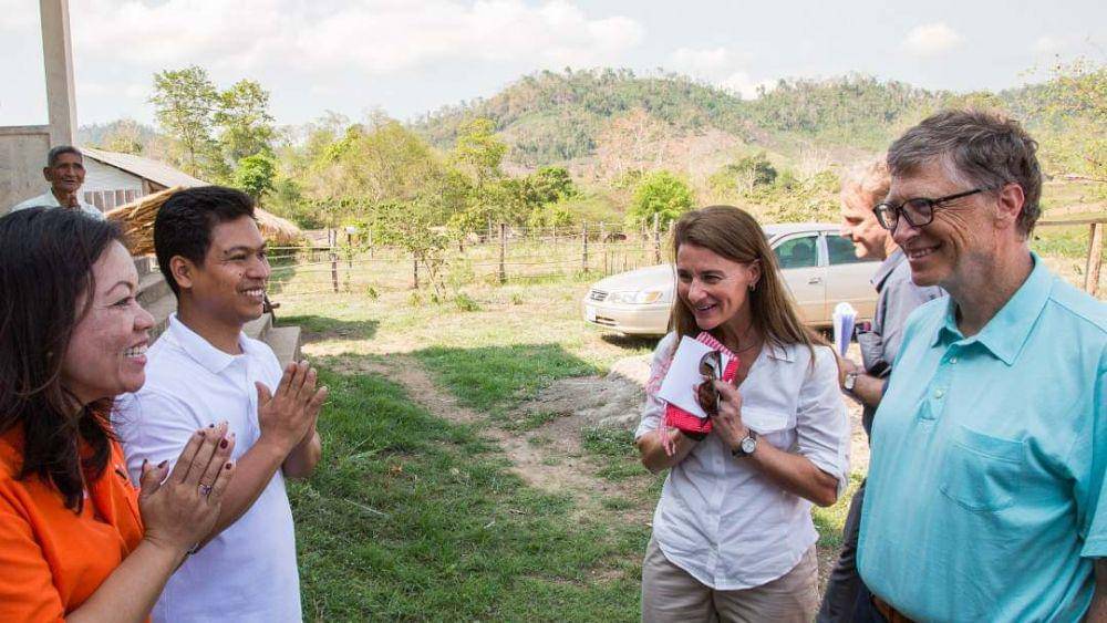 Bill Gates dan Melinda (instagram.com/thisisbillgates)