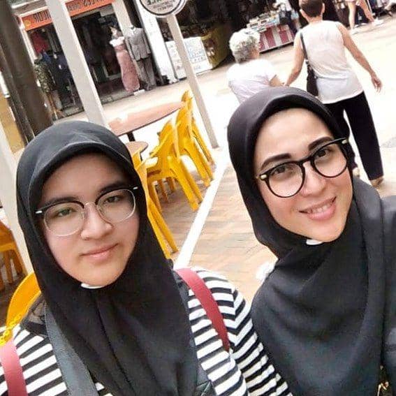 Devi Permatasari dan Saleshia Amani Fatiha (Instagram.com/devips)