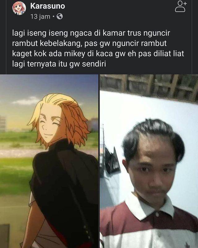 ngaku mirip tokoh anime (instagram.com/yang.penting.meme_)