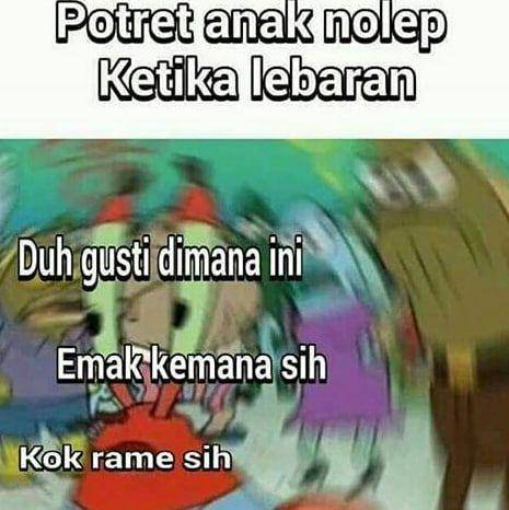 meme lebaran (instagram.com/kondemak._id)